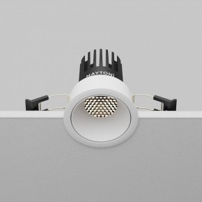 Встраиваемый светильник Maytoni Dip DL115-10W-4K-W в Озерске - ozersk.ok-mebel.com | фото 7