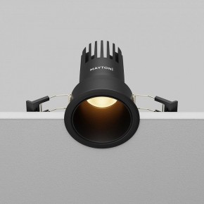 Встраиваемый светильник Maytoni Dip DL116-10W-2.7K-B в Озерске - ozersk.ok-mebel.com | фото 5
