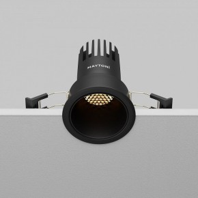 Встраиваемый светильник Maytoni Dip DL116-10W-2.7K-B в Озерске - ozersk.ok-mebel.com | фото 7