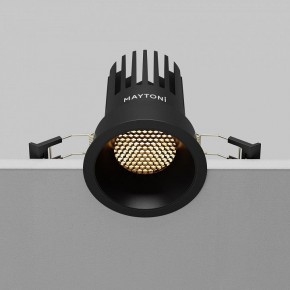 Встраиваемый светильник Maytoni Dip DL117-15W-2.7K-B в Озерске - ozersk.ok-mebel.com | фото 12