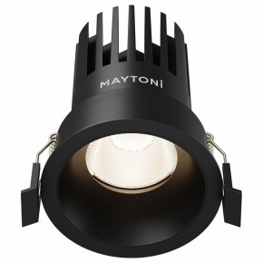 Встраиваемый светильник Maytoni Dip DL117-15W-4K-B в Озерске - ozersk.ok-mebel.com | фото