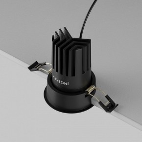 Встраиваемый светильник Maytoni Dip DL117-15W-4K-B в Озерске - ozersk.ok-mebel.com | фото 5
