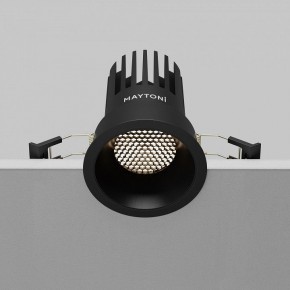 Встраиваемый светильник Maytoni Dip DL117-15W-4K-B в Озерске - ozersk.ok-mebel.com | фото 6
