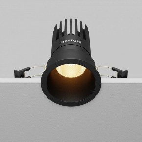 Встраиваемый светильник Maytoni Dip DL118-15W-2.7K-B в Озерске - ozersk.ok-mebel.com | фото 5