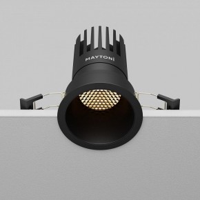 Встраиваемый светильник Maytoni Dip DL118-15W-2.7K-B в Озерске - ozersk.ok-mebel.com | фото 6