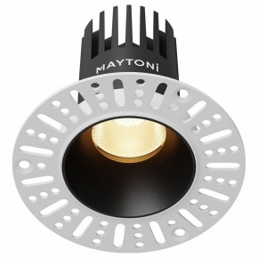 Встраиваемый светильник Maytoni Dip DL119-10W-2.7K-TRS-B в Озерске - ozersk.ok-mebel.com | фото