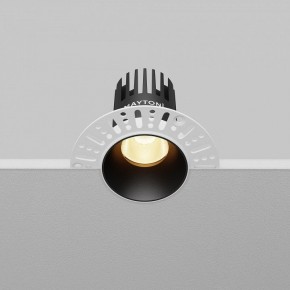 Встраиваемый светильник Maytoni Dip DL119-10W-2.7K-TRS-B в Озерске - ozersk.ok-mebel.com | фото 5