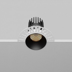 Встраиваемый светильник Maytoni Dip DL119-10W-2.7K-TRS-B в Озерске - ozersk.ok-mebel.com | фото 7