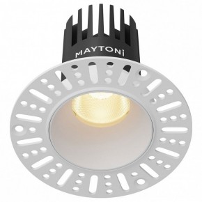 Встраиваемый светильник Maytoni Dip DL119-10W-2.7K-TRS-W в Озерске - ozersk.ok-mebel.com | фото