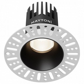 Встраиваемый светильник Maytoni Dip DL119-10W-4K-TRS-B в Озерске - ozersk.ok-mebel.com | фото