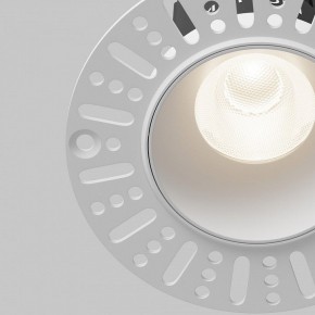 Встраиваемый светильник Maytoni Dip DL119-10W-4K-TRS-W в Озерске - ozersk.ok-mebel.com | фото 10