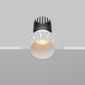 Встраиваемый светильник Maytoni Dip DL120-10W-2.7K-TRS-W в Озерске - ozersk.ok-mebel.com | фото 6