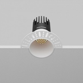 Встраиваемый светильник Maytoni Dip DL120-10W-2.7K-TRS-W в Озерске - ozersk.ok-mebel.com | фото 8