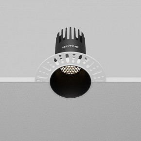 Встраиваемый светильник Maytoni Dip DL120-10W-4K-TRS-B в Озерске - ozersk.ok-mebel.com | фото 7