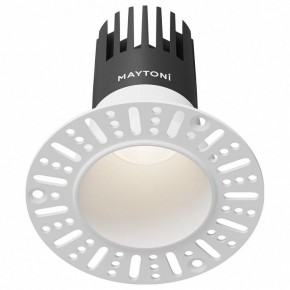Встраиваемый светильник Maytoni Dip DL120-10W-4K-TRS-W в Озерске - ozersk.ok-mebel.com | фото