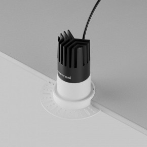 Встраиваемый светильник Maytoni Dip DL120-10W-4K-TRS-W в Озерске - ozersk.ok-mebel.com | фото 6