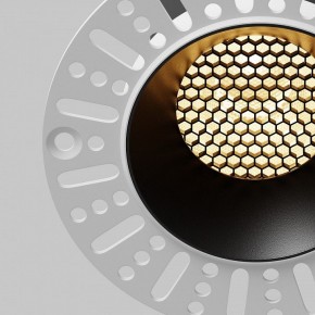Встраиваемый светильник Maytoni Dip DL121-15W-2.7K-TRS-B в Озерске - ozersk.ok-mebel.com | фото 12