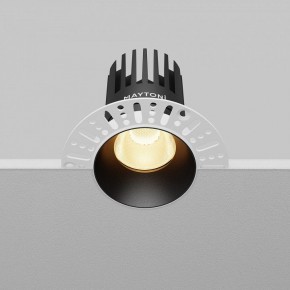Встраиваемый светильник Maytoni Dip DL121-15W-2.7K-TRS-B в Озерске - ozersk.ok-mebel.com | фото 5
