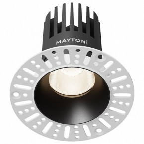Встраиваемый светильник Maytoni Dip DL121-15W-4K-TRS-B в Озерске - ozersk.ok-mebel.com | фото