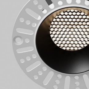 Встраиваемый светильник Maytoni Dip DL121-15W-4K-TRS-B в Озерске - ozersk.ok-mebel.com | фото 12