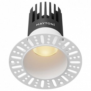 Встраиваемый светильник Maytoni Dip DL122-15W-2.7K-TRS-W в Озерске - ozersk.ok-mebel.com | фото