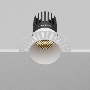 Встраиваемый светильник Maytoni Dip DL122-15W-2.7K-TRS-W в Озерске - ozersk.ok-mebel.com | фото 7