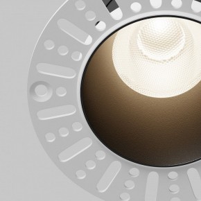 Встраиваемый светильник Maytoni Dip DL122-15W-4K-TRS-B в Озерске - ozersk.ok-mebel.com | фото 10