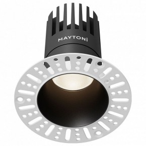 Встраиваемый светильник Maytoni Dip DL122-15W-4K-TRS-B в Озерске - ozersk.ok-mebel.com | фото 12