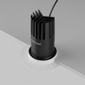 Встраиваемый светильник Maytoni Dip DL122-15W-4K-TRS-B в Озерске - ozersk.ok-mebel.com | фото 5