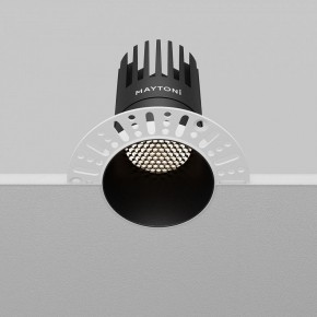 Встраиваемый светильник Maytoni Dip DL122-15W-4K-TRS-B в Озерске - ozersk.ok-mebel.com | фото 6