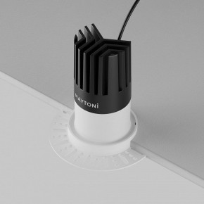 Встраиваемый светильник Maytoni Dip DL122-15W-4K-TRS-W в Озерске - ozersk.ok-mebel.com | фото 6
