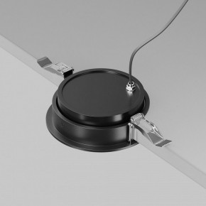 Встраиваемый светильник Maytoni Lens DL105-12W3K-B в Озерске - ozersk.ok-mebel.com | фото 4