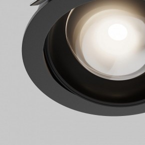 Встраиваемый светильник Maytoni Lens DL105-12W4K-B в Озерске - ozersk.ok-mebel.com | фото 8