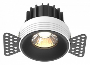 Встраиваемый светильник Maytoni Round DL058-12W3K-TRS-B в Озерске - ozersk.ok-mebel.com | фото