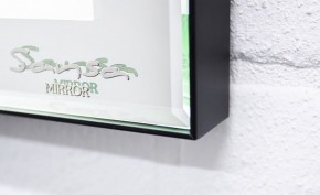 Зеркало Even 80 black с подсветкой Sansa (SE1055Z) в Озерске - ozersk.ok-mebel.com | фото 4