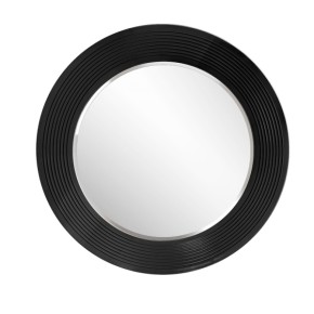 Зеркало круглое черный (РМ/02(S) в Озерске - ozersk.ok-mebel.com | фото